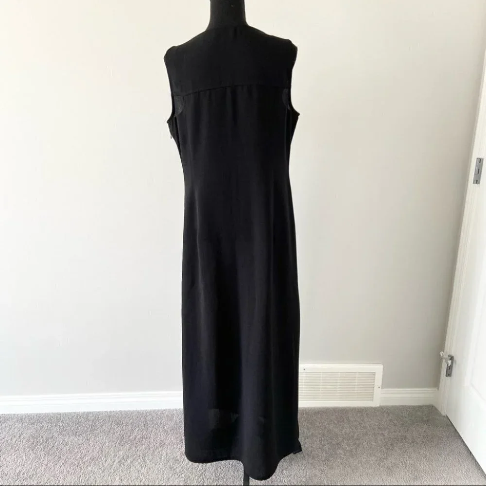 Vintage S.C. & CO. Sleeveless High Slits Maxi Dress